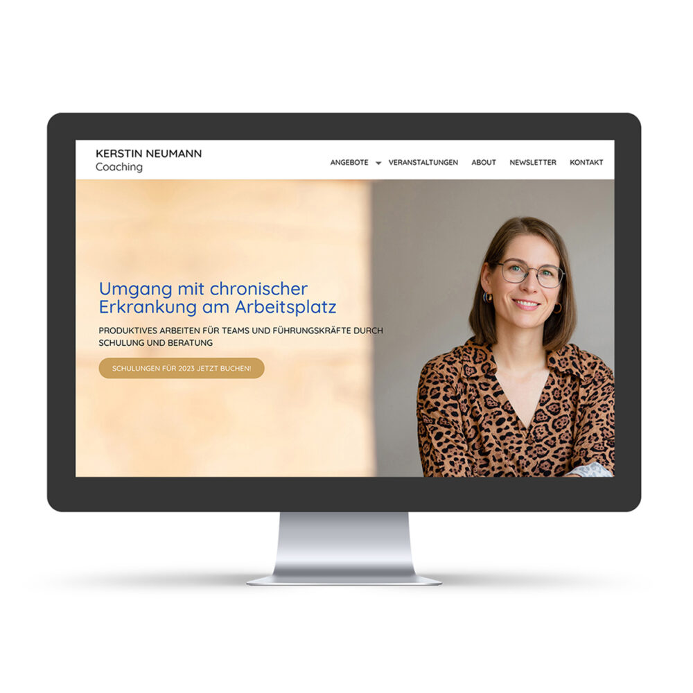 Webseite „Kerstin Neumann Coaching“