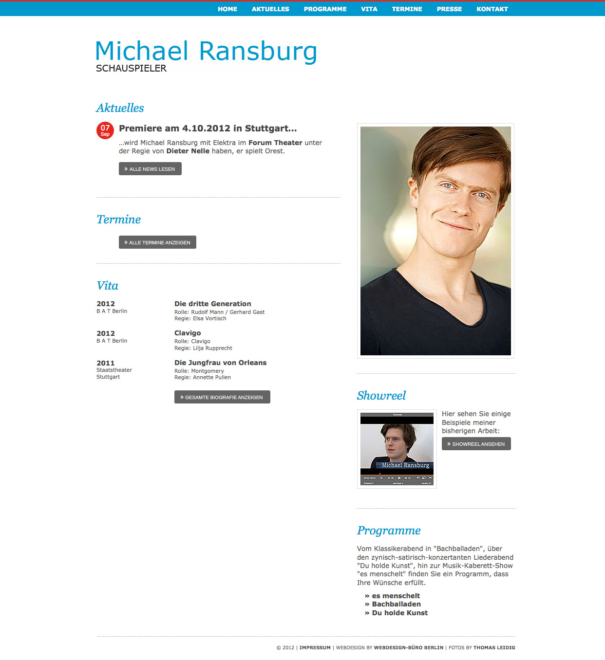 Webseite Michael Ransburg