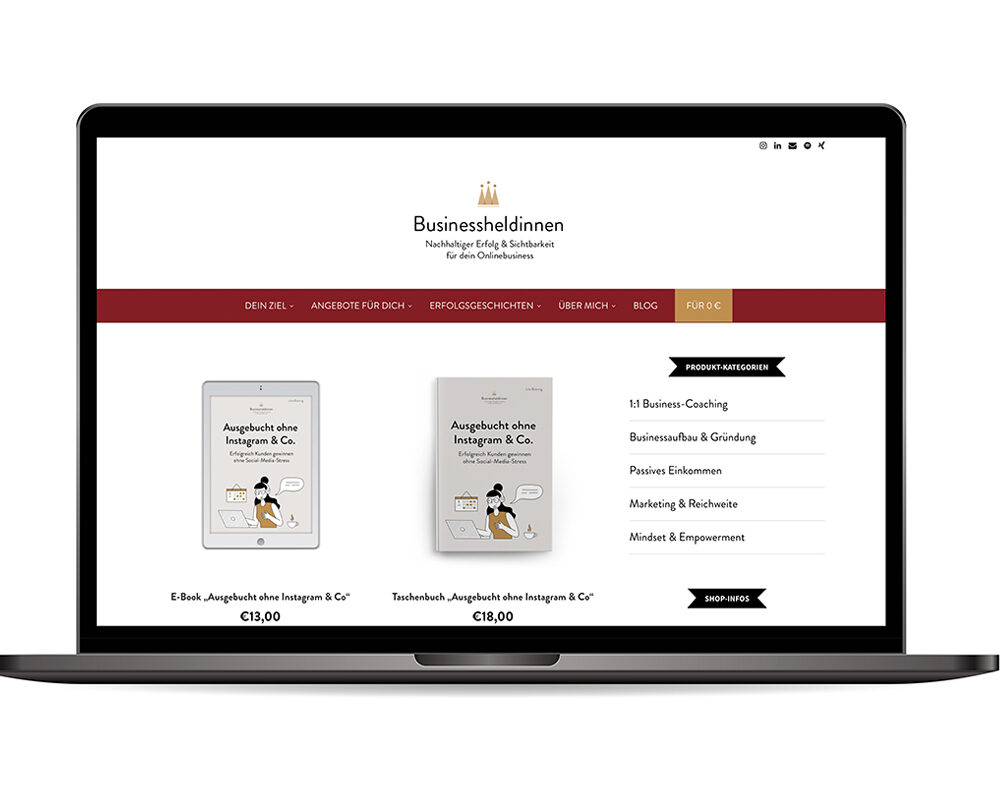 Shop „Businessheldinnen“