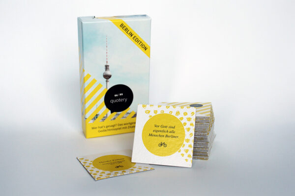 Spiel-Design „quotery berlin“