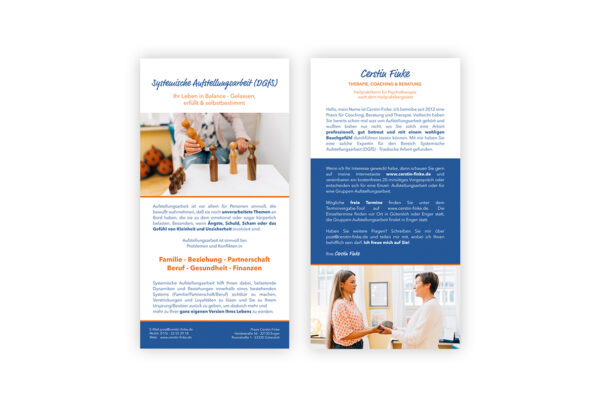Flyer für Cerstin Finke