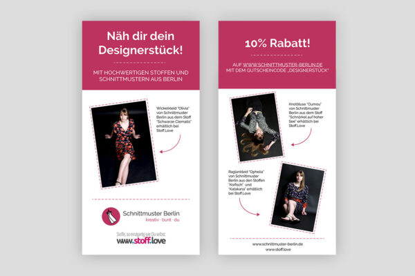 Flyer „Schnittmacher Berlin“