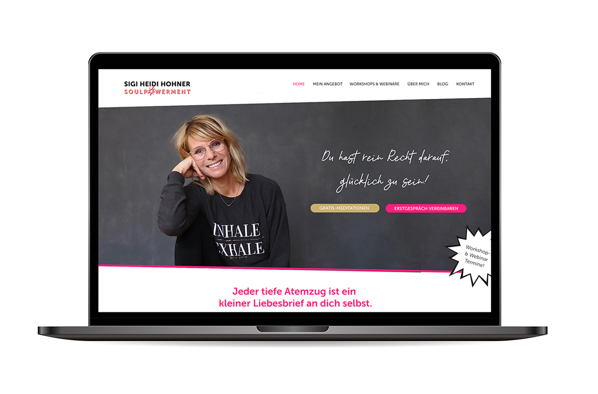 Webseite "Sigi Heidi Hohner"