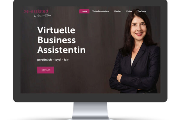 Webseite "be assisted"