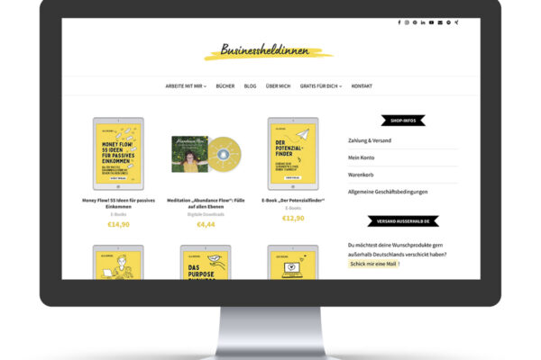 Shop "Businessheldinnen"