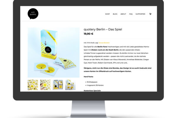 Shop "quotery Berlin"