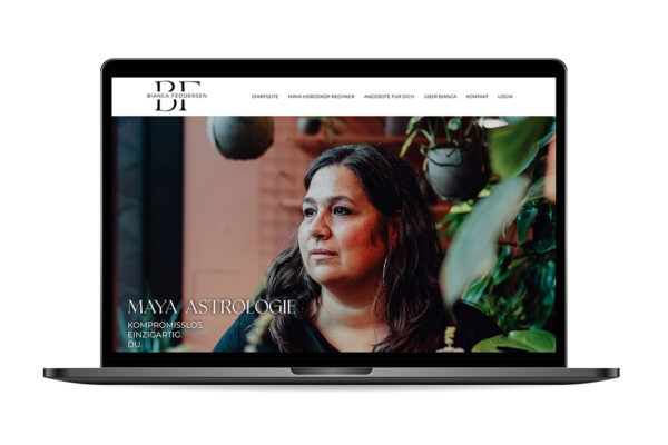 Webseite „Bianca Feddersen“