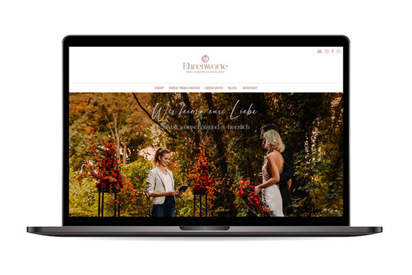 Webseite „Ehrenworte“