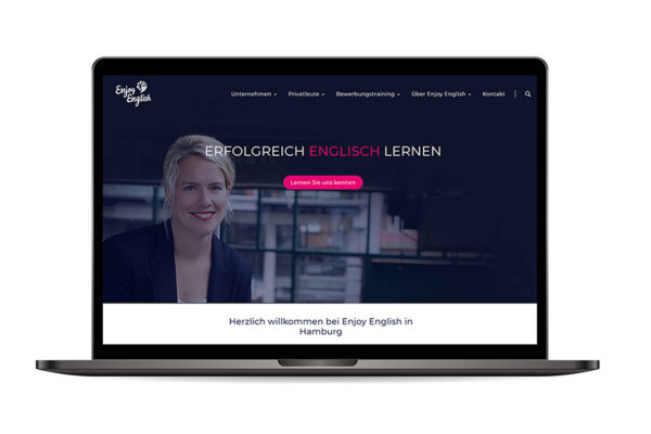 Webseite „Enjoy English“