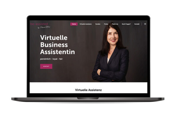 Webseite „be assisted“