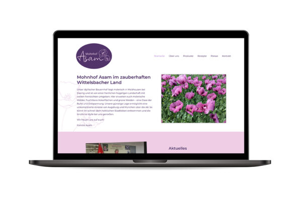 Webseite Mohnhof