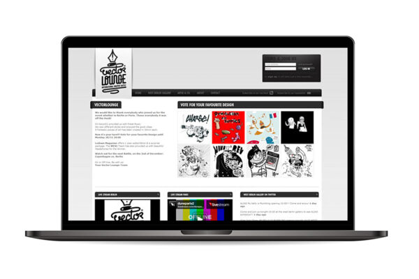 Webseite Vectorlounge