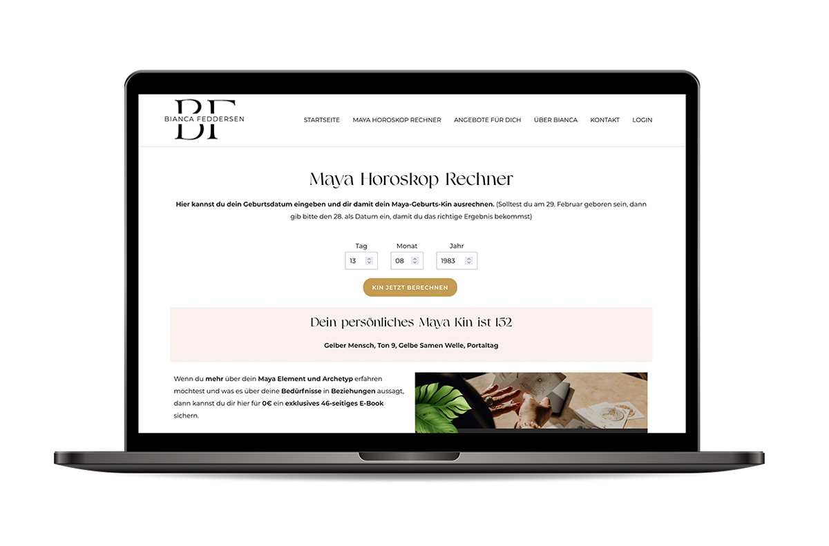 Kin-Rechner für Bianca Feddersen