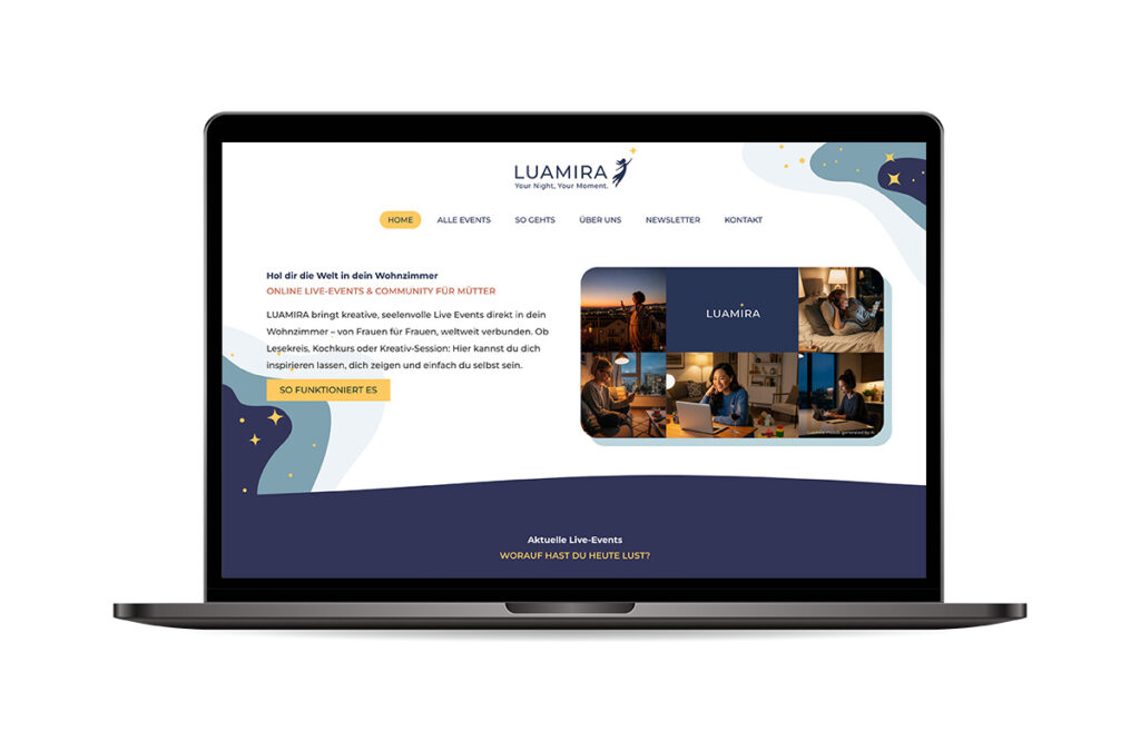 Webseite "Luamira"