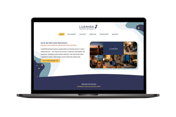 Webseite „Luamira“