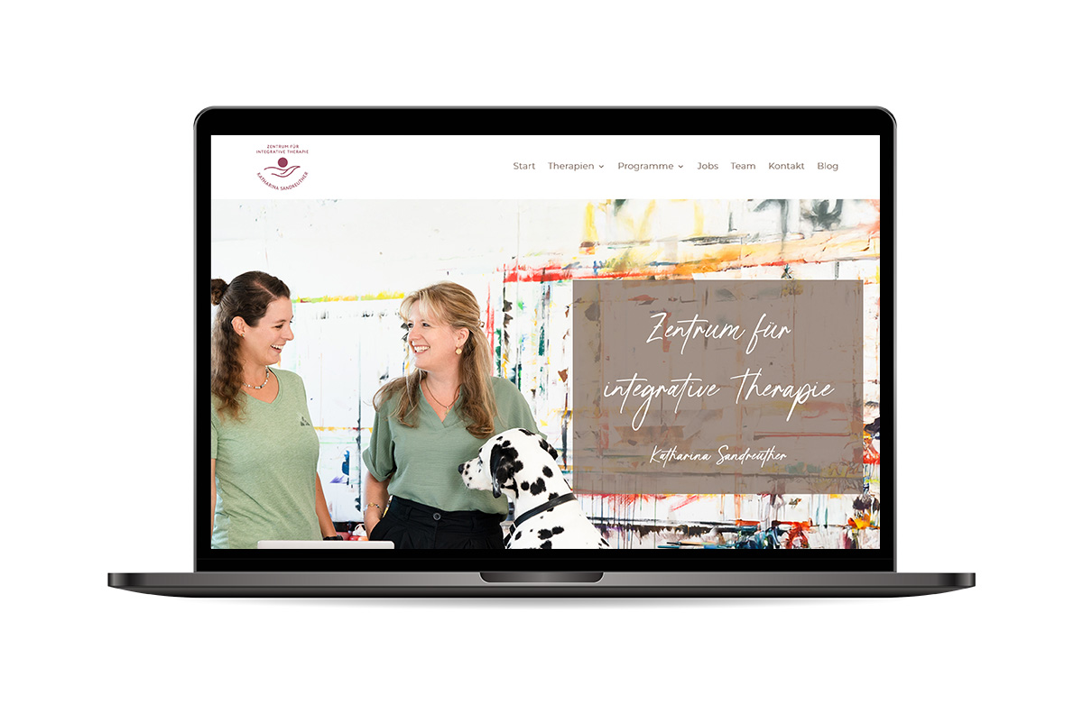 Webseite "Katharina Sandreuther"