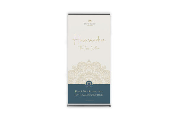 Roll-Up "Herzerwachen Ausbildung"